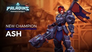 Paladins  Champion Teaser  Ash The War Machine [upl. by Zobkiw]