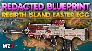 Rebirth Island 2024 Easter Egg Guide For Redacted DG56 Blueprint In Warzone 3 [upl. by Richela]