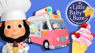 Ice Cream Song  Nursery Rhymes for Babies by LittleBabyBum  ABCs and 123s [upl. by Ybrad788]