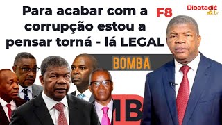 Para acabar com a corrupção estou a pensar torná  lá legal  SER CORRUPTO É SER DO… MPLA Folha 8 [upl. by Crysta89]