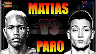 SUBRIEL MATIAS VS LIAM PARO  🇵🇷 🇦🇺 Set For Puerto Rico in June 🔥🔥🔥 [upl. by Callahan]