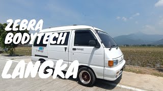 DAIHATSU ZEBRA 13 BODYTECH 95 LANGKA [upl. by Aynatahs]