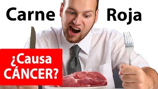 ¿La Carne roja🍖🥩🥓 es BUENA o MALA ¿Produce CÁNCER 😷 [upl. by Kinnie997]