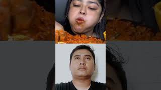 Reaction mukbang nasi briani shortsviral mukbangnasibriani [upl. by Adriaens]