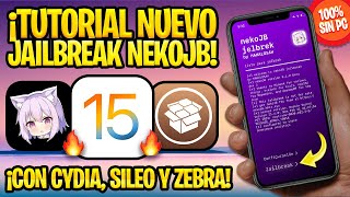 TUTORIAL NUEVO JAILBREAK NEKOJB iOS 15 SIN COMPUTADOR ✅ REPOS Y TWEAKS FUNCIONANDO CORRECTAMENTE [upl. by Weibel587]