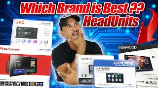 Which Car Audio Headunit is the Best Alpine Kenwood JVC Pioneer or Sony [upl. by Nivlag]