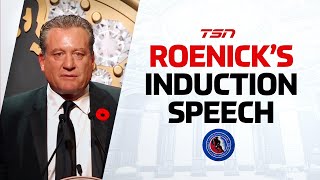 Hockey Hall of Fame Induction Speech Jeremy Roenick [upl. by Gualterio880]