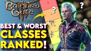 All Classes Ranked In Baldurs Gate 3  Which Baldurs Gate 3 Class Is Best [upl. by Michi]