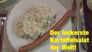 Kartoffelsalat Rezept  Der einfachste Kartoffelsalat der Welt [upl. by Aihseya987]