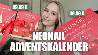 NEONAIL ADVENTSKALENDER 2024 Unboxing I Lohnen sich die Kalender   Marie Inspire [upl. by Grindlay525]