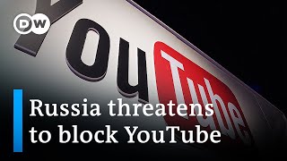 YouTube shuts German channels of Russias RT  DW News [upl. by Nageet]