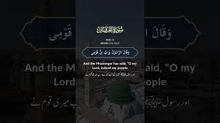 The Prophet’s ﷺ Complaint A Message for Us in Surah AlFurqan Ayah 30 [upl. by Ahsinauj50]