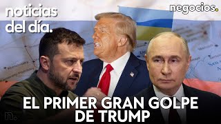 NOTICIAS DEL DÍA el primer gran golpe de Trump Putin advierte a EEUU y Zelensky alerta a Europa [upl. by Tann]