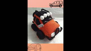 Crochet pattern auto jeep [upl. by Assilev]