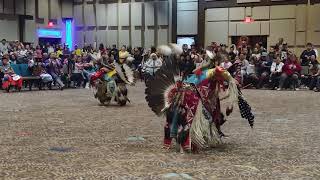 Brando Jack VS Teminah Greene  Clearwater Powwow 2018 [upl. by Clementis]