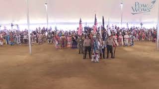 Flag Song  2022 Morongo Pow Wow  Powwowscom Pow Wow Music [upl. by Yelsew]