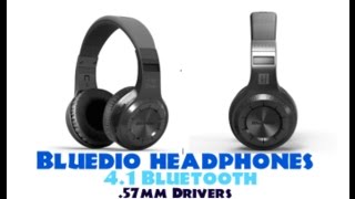 BLUEDIO HT Bluetooth wireless Headphones 57mm Drivers [upl. by Llehsor]