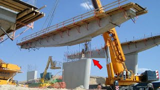 This Modern Bridge Construction Method is Very INCREDIBLE Amazing Construction Equipment Machine ▶2 [upl. by Schram510]