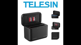 TELESIN Charging Case for Insta360 X4 [upl. by Dymphia]