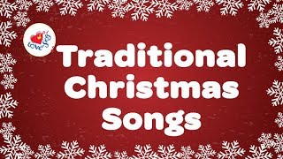 Traditional Christmas Songs Playlist  Classic Carols With Lyrics [upl. by Akiaki]