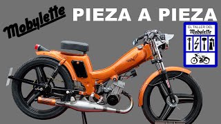 Mobylette Racing pieza a pieza [upl. by Hsinam281]