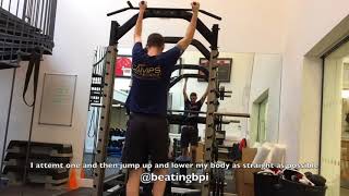 Erbs Palsy Workout  BPI Challenge  PullUps Week Three [upl. by Aisayt]