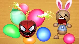 The Acid Balloons Vs Spider Buddy  Kick The Buddy [upl. by Bathsheba]