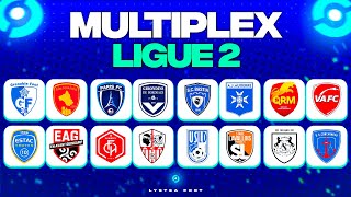 🔴 MULTIPLEX LIGUE 2 🔴 PARIS FC  BORDEAUX BASTIA  AUXERRE DUNKERQUE  LAVAL J15 L2 Direct Live [upl. by Marka]