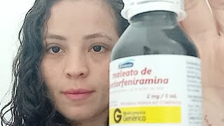 Polaramine  Antialérgico que tem efeito quotBela Adormecidaquot 🤭 [upl. by Nissie313]