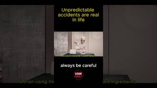 Unpredictable accidents are real  Always be careful shorts animation film [upl. by Eniarrol280]