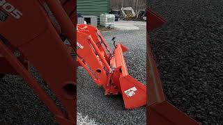 Gravel Driveway Maintenance With A Box Blade  Kubota L3560 tractor [upl. by Assertal214]