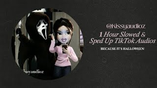 1 hour Slowed down amp Sped Up TikTok Audios audioeditspedup spedupeditaudios slowedandreverb [upl. by Ylsel]