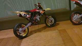 My Suzuki RMZ 450 MOTARD die cast model 112 story [upl. by Telrahc]