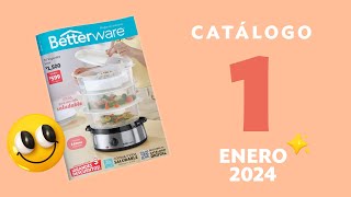 Catálogo Betterware Enero 2024 [upl. by Acinorej]