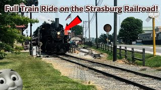 Full Ride Overview on the Strasburg Railroad [upl. by Hsivat]