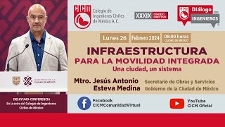 INFRAESTRUCTURA PARA LA MOVILIDAD INTEGRADA UNA CIUDAD UN SISTEMA [upl. by Aimo]