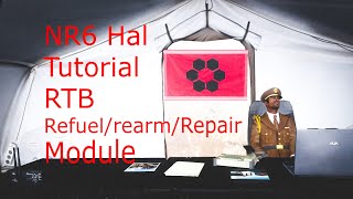 Arma 3 NR6 HAL Tutorial RTB Refuel Rearm Repair module [upl. by Gosney478]