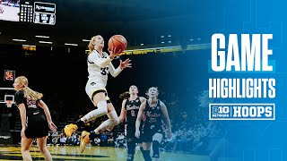 N Illinois at Iowa  Highlights  Big Ten Womens Basketball  11062024 [upl. by Nyram]