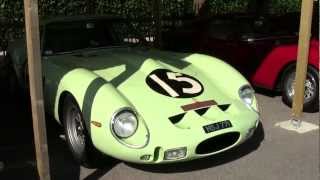 Ferrari 250 GTOs at Goodwood Revival 2012  Jean Alesi [upl. by Acirahs]