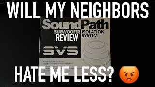 SVS SoundPath Subwoofer Isolation System Unboxing amp Review [upl. by Aselehc]