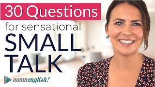 How to make GREAT Small Talk  English Conversation Practice [upl. by Abas]