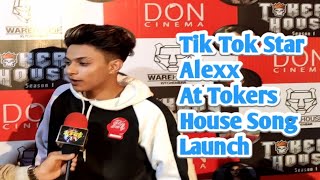 Tik Tok Star Alexlx At Tokers House Song Launch  MUMBAI TV [upl. by Sheelah]