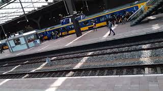 Rotterdam Centraal Station Train Station of Rotterdam The Netherlands Massive [upl. by Elyad]