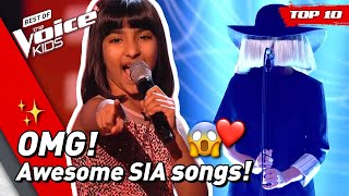 TOP 10  Would SIA turn for these young singers in The Voice Kids 😍 [upl. by Ananna]