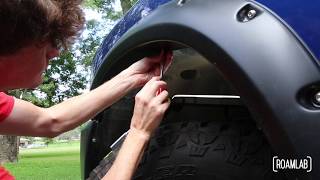 Installing Bushwacker Fender Flares [upl. by Belak150]