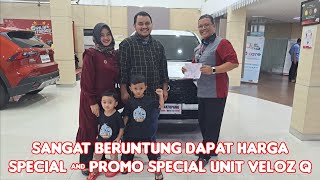 Sangat Beruntung Dapat Harga Special amp Promo Special New Veloz Q Putih Toyota Medan 085362072000 [upl. by Natrav391]