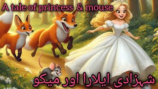 A tale of princes elara amp mouse شہزادی ایلارا اور میکو Fairytales gudiya waly cartoon kid carton [upl. by Dranreb]