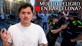 🔴 LLEGANDO A BARCELONA EN SU PEOR MOMENTO  ES PELIGROSO 🇪🇸 [upl. by Nylesor]