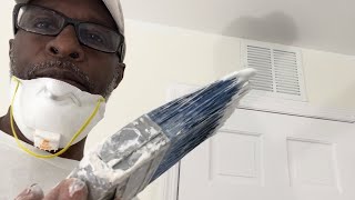 Texture Removal Cont’d  PT 2  Work Vlog  Building Equity [upl. by Erasaec]