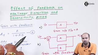 Effect of Feedback on Nonlinear Distortion  Electronic Devices and Circuits 2 in EXTC Engineering [upl. by Siramed]